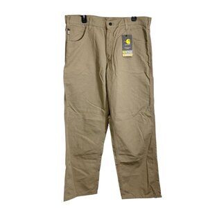 Carhartt NWT Cat 2 FR Midweight Canvas Jeans Flame Resistant Pant Size 38 x 30